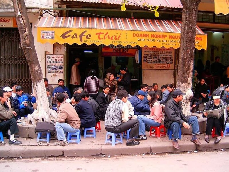 old cafes in hanoi thai